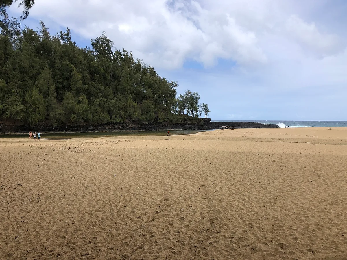 Plage de Lumaha'i, Hanalei, Hawaii, États-Unis — 3