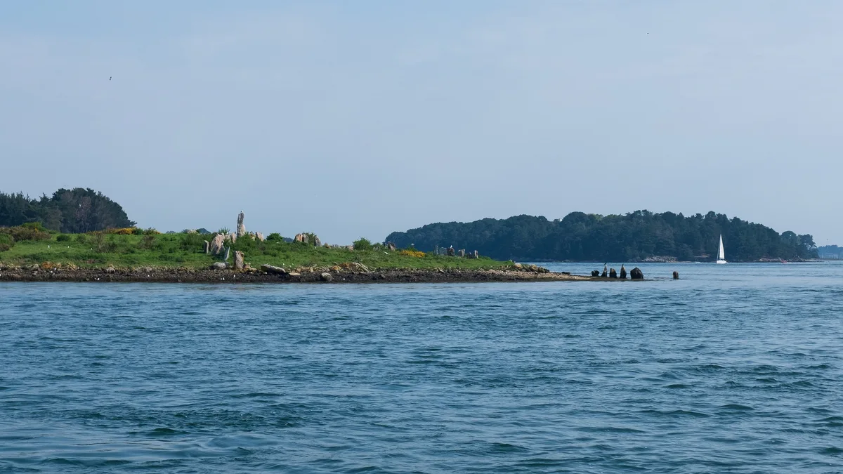 Larmor-Baden-Strand, Larmor-Baden, Brittany, Frankreich — 5