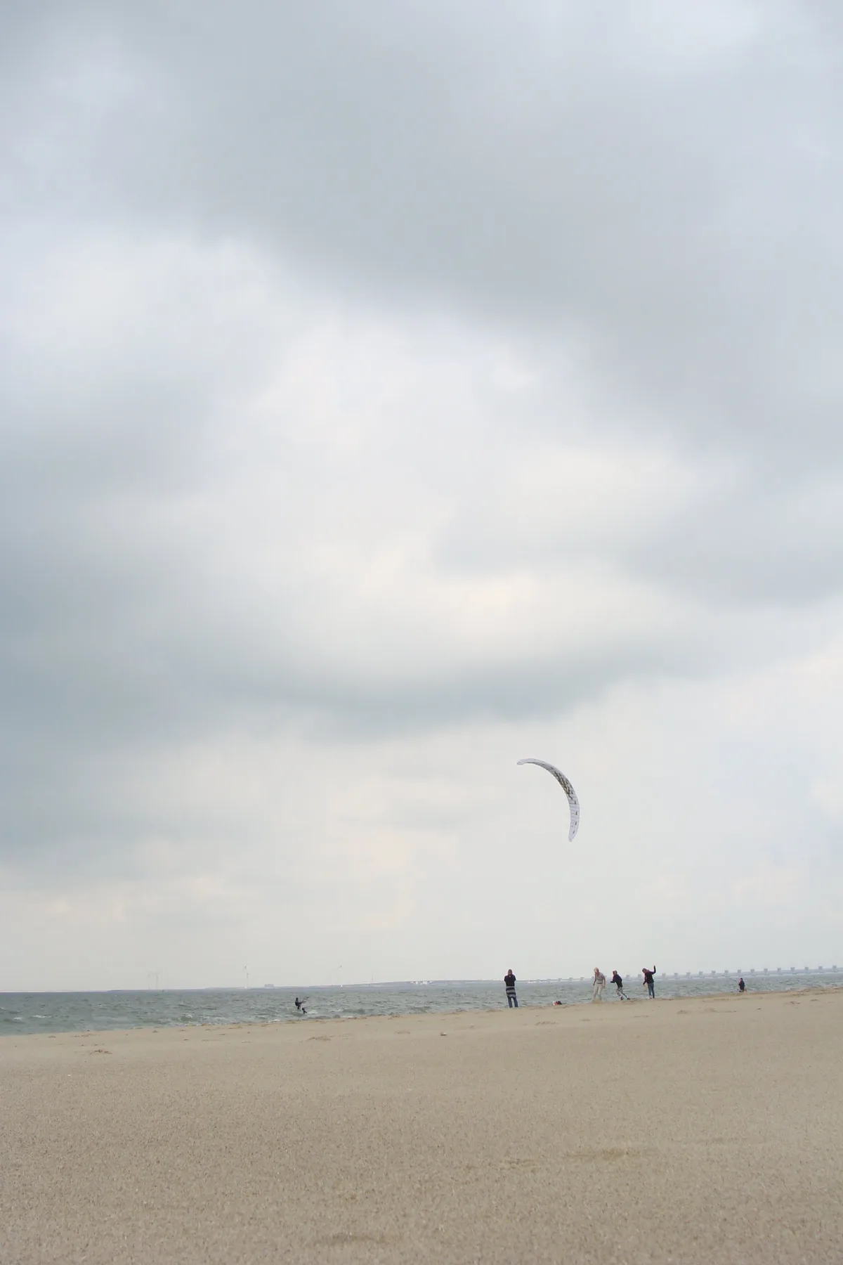 Veerse Gatdam-strand, Noord-Beveland, Zeeland, Nederland — 3