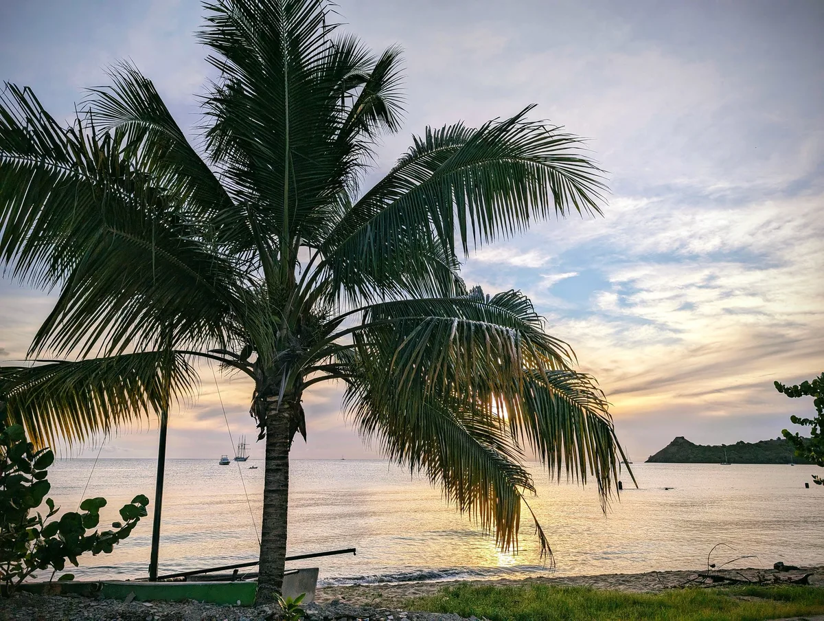 Plage de Gros Ilet, Gros Islet, Lesser Antilles, Saint Lucia