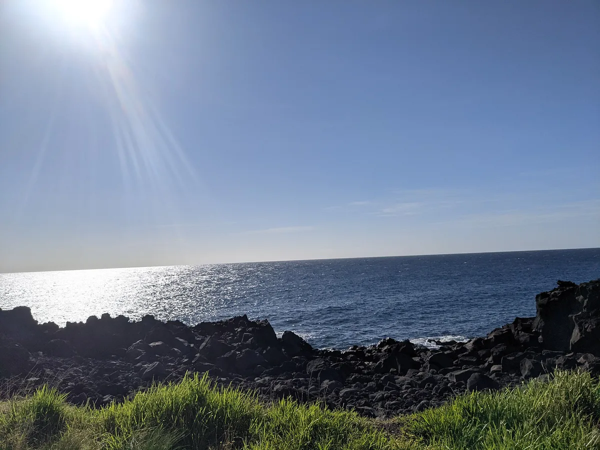 Playa de las Piscinas Naturais de São Mateus, Madalena, Azores, Portugal — 4