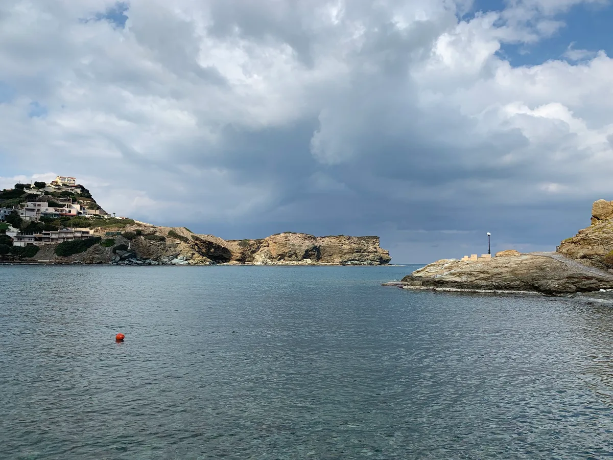 Plage de Mades, Malevizi, Crete, Grèce — 2