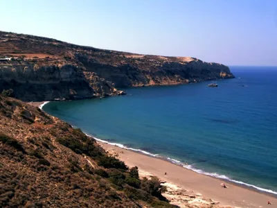Plage de Mades, Malevizi, Crete, Grèce — 3