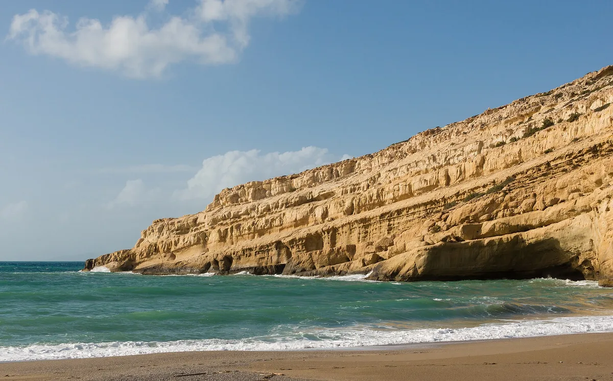 Plage de Mades, Malevizi, Crete, Grèce — 4