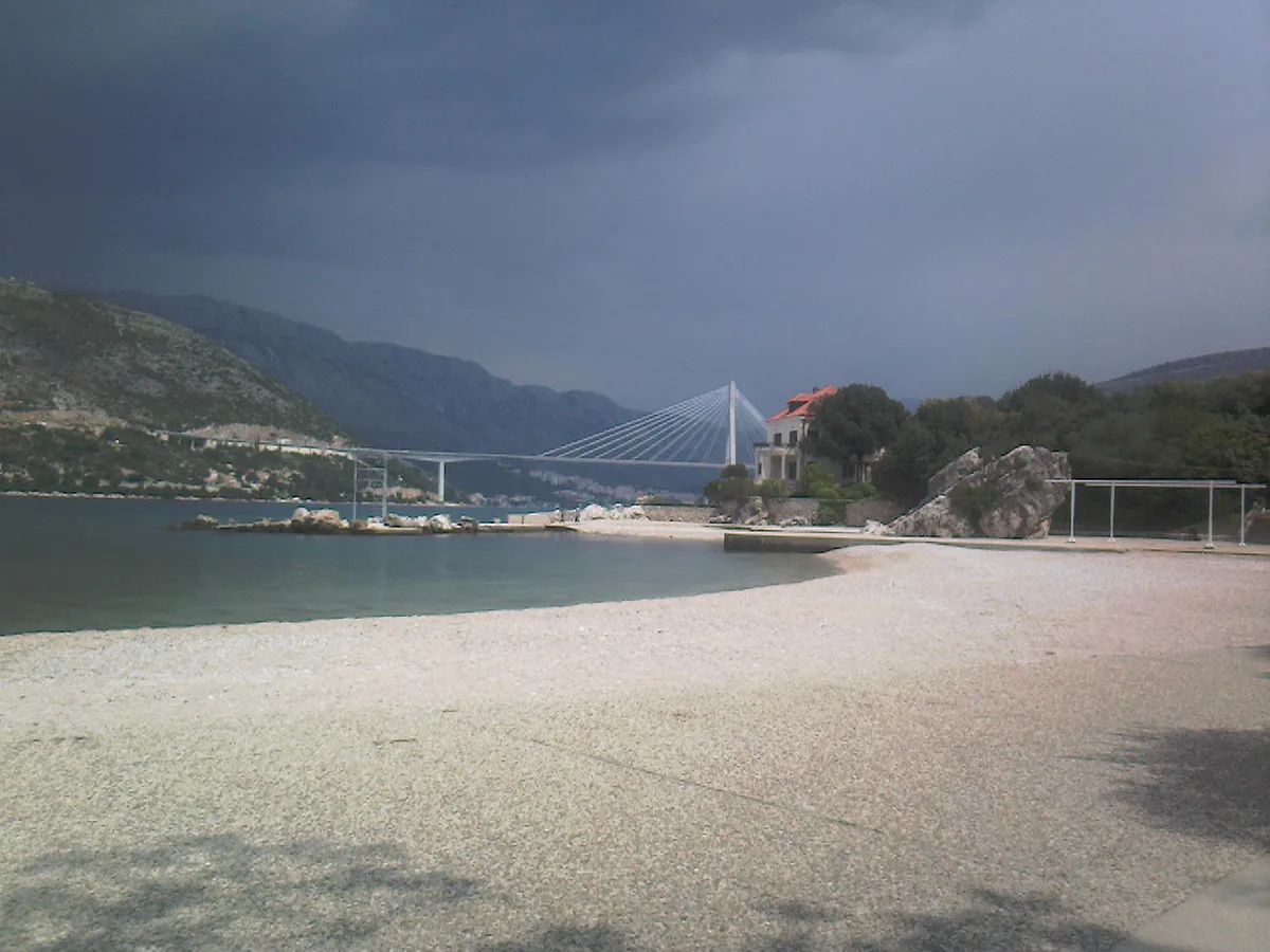 Plage de Copacabana, Dubrovnik, Dalmatia, Croatie — 4