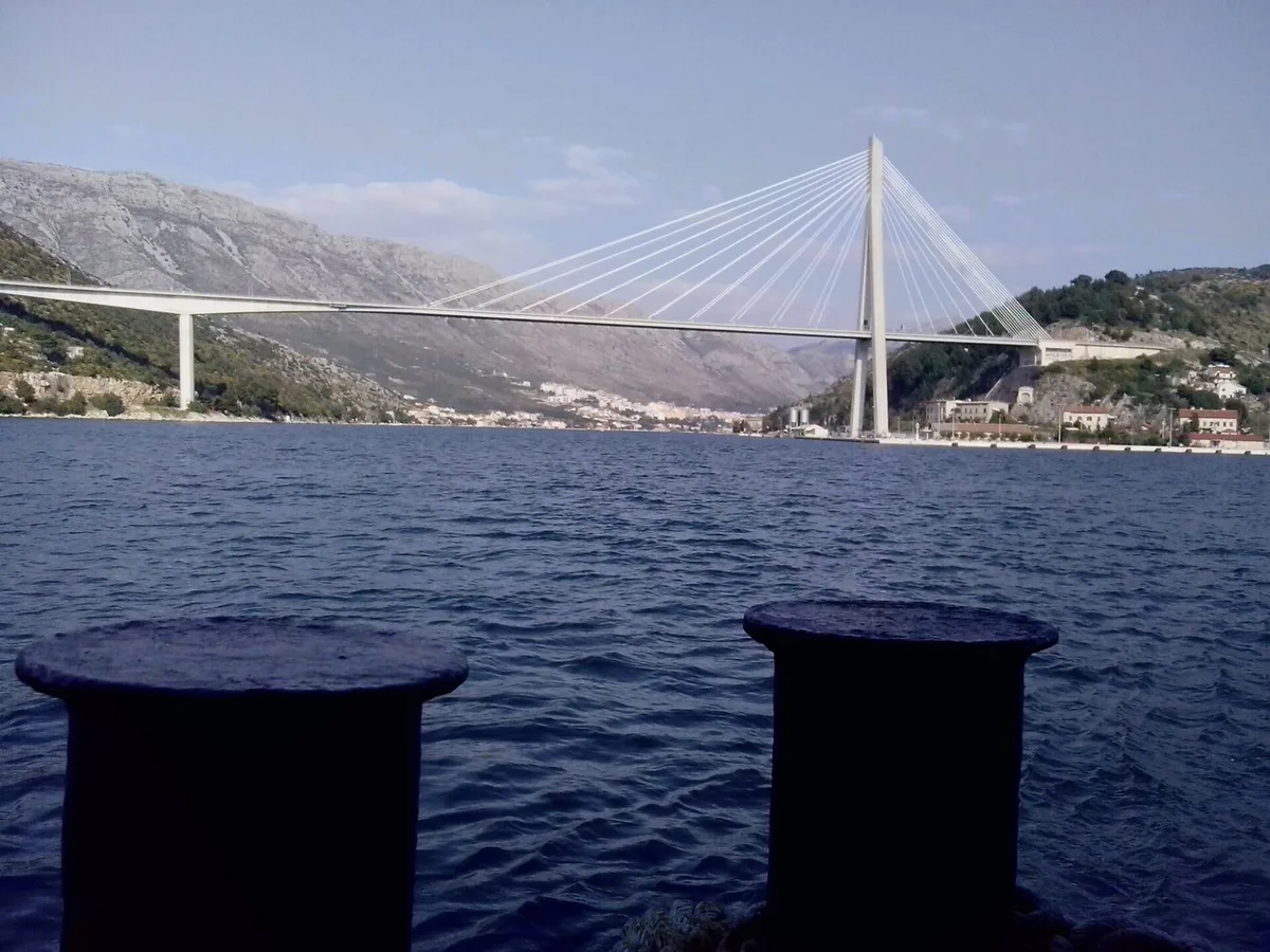 Plage de Copacabana, Dubrovnik, Dalmatia, Croatie — 2