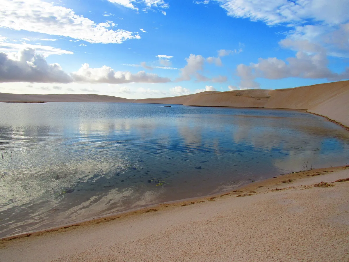 Plage de la Lagoa Azul, Jijoca de Jericoacoara, Northeast Brazil, Brésil — 4
