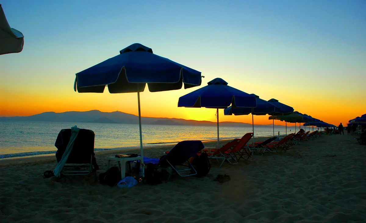 Plage de Plaka, Cyclades, Grèce — 3