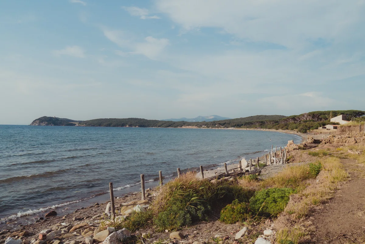 Populonia Beach, Piombino, Tuscany, Italy — 2