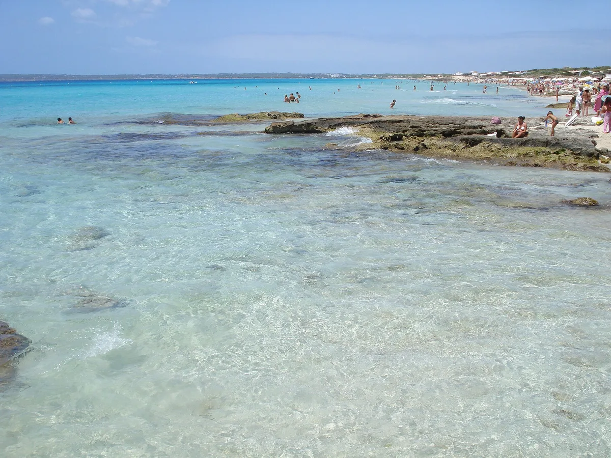 Platja d'Es Migjorn, Formentera, Illes Balears, España — 2