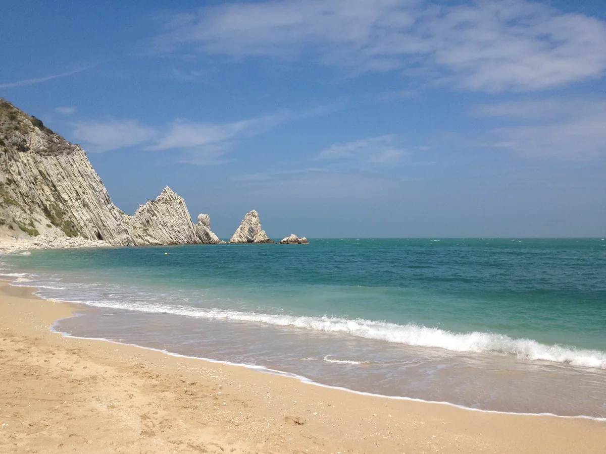 Due Sorelle Beach, Sirolo, Marche, Italy — 6