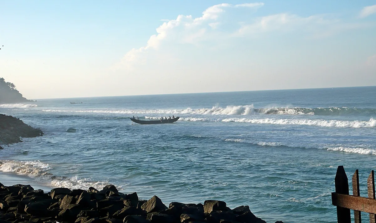 Edava Beach, Varkala, Indian South Coast, India — 3
