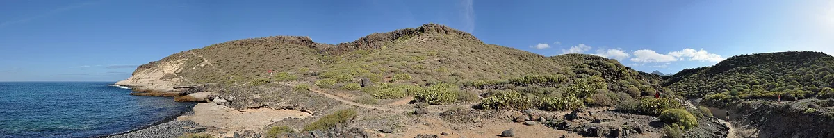 Morteros-Strand, Adeje, Canary Islands, Spanien