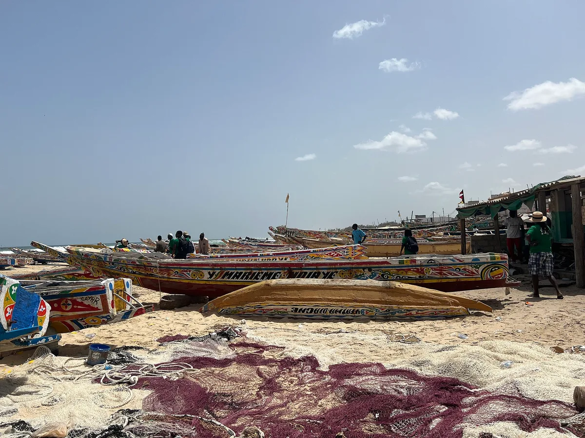 Playa de Kayar, Kayar, Grande Côte, Senegal — 3
