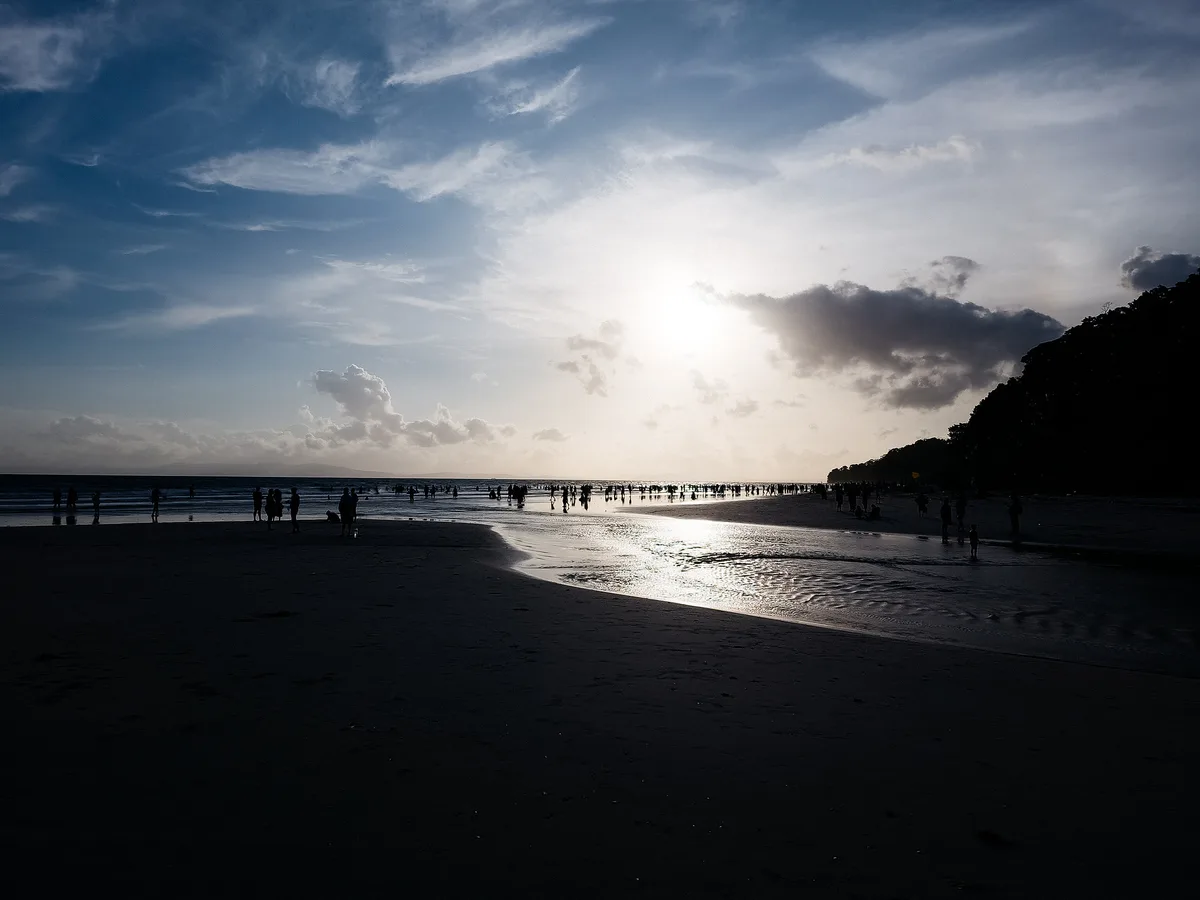 Radhanagar-Strand, Swaraj Dweep, Andaman and Nicobar Islands, Indien — 4
