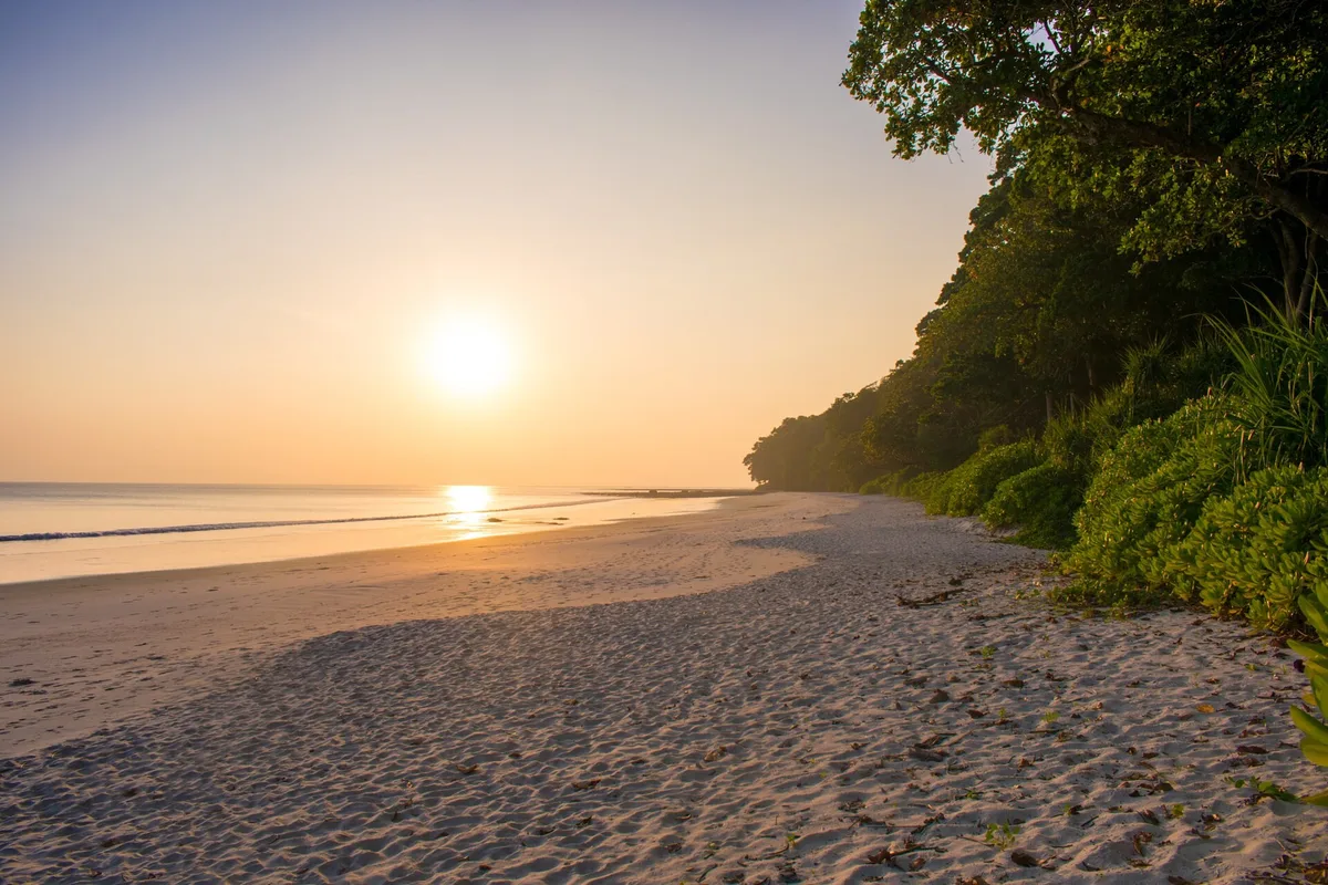 Radhanagar-Strand, Swaraj Dweep, Andaman and Nicobar Islands, Indien