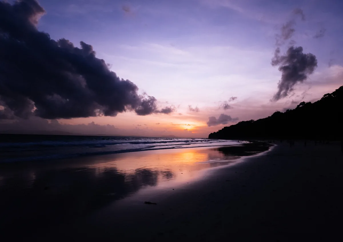 Radhanagar-Strand, Swaraj Dweep, Andaman and Nicobar Islands, Indien — 2