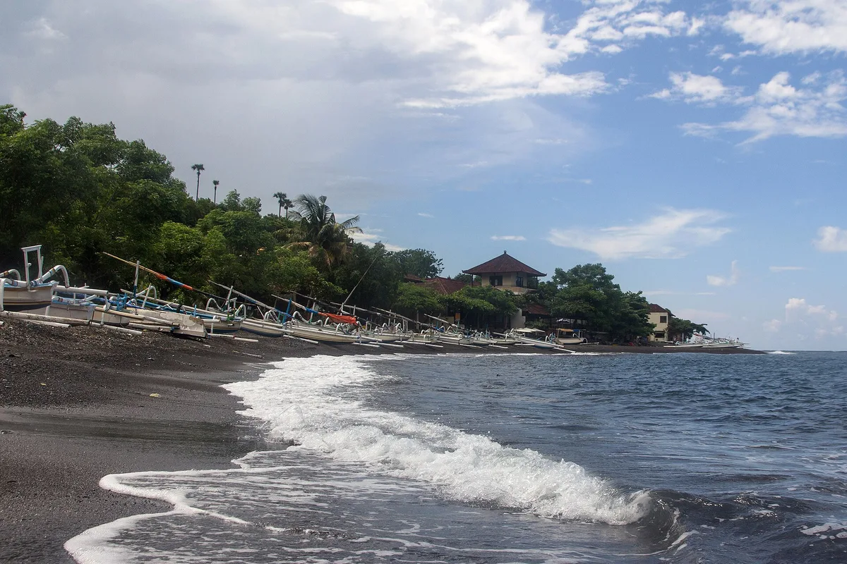 Plage d'Amed, Abang, Lesser Sunda Islands, Indonésie — 2