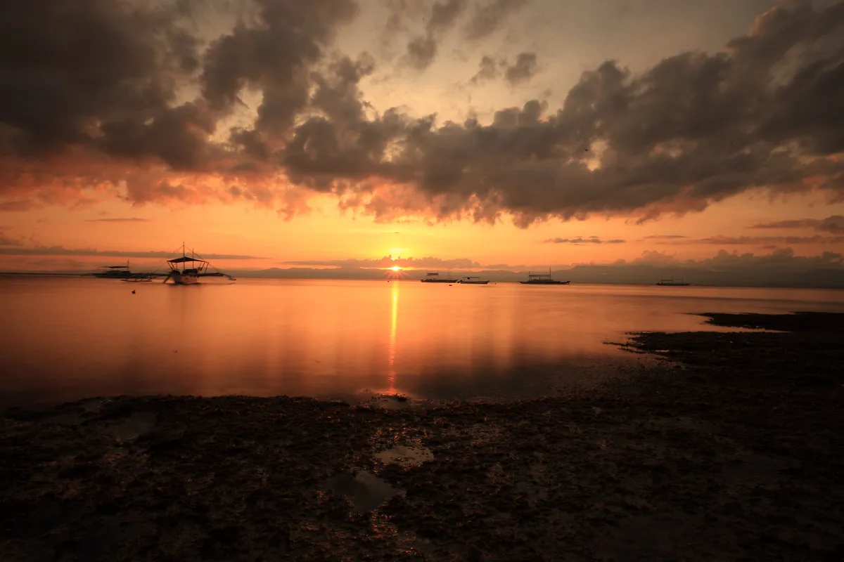 Plage de Panagsama, Moalboal, Central Visayas, Philippines