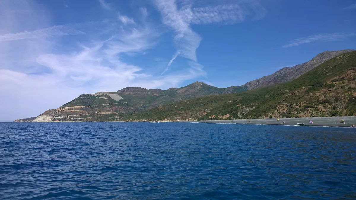 Plage de Nonza, Nonza, Corse, France — 2