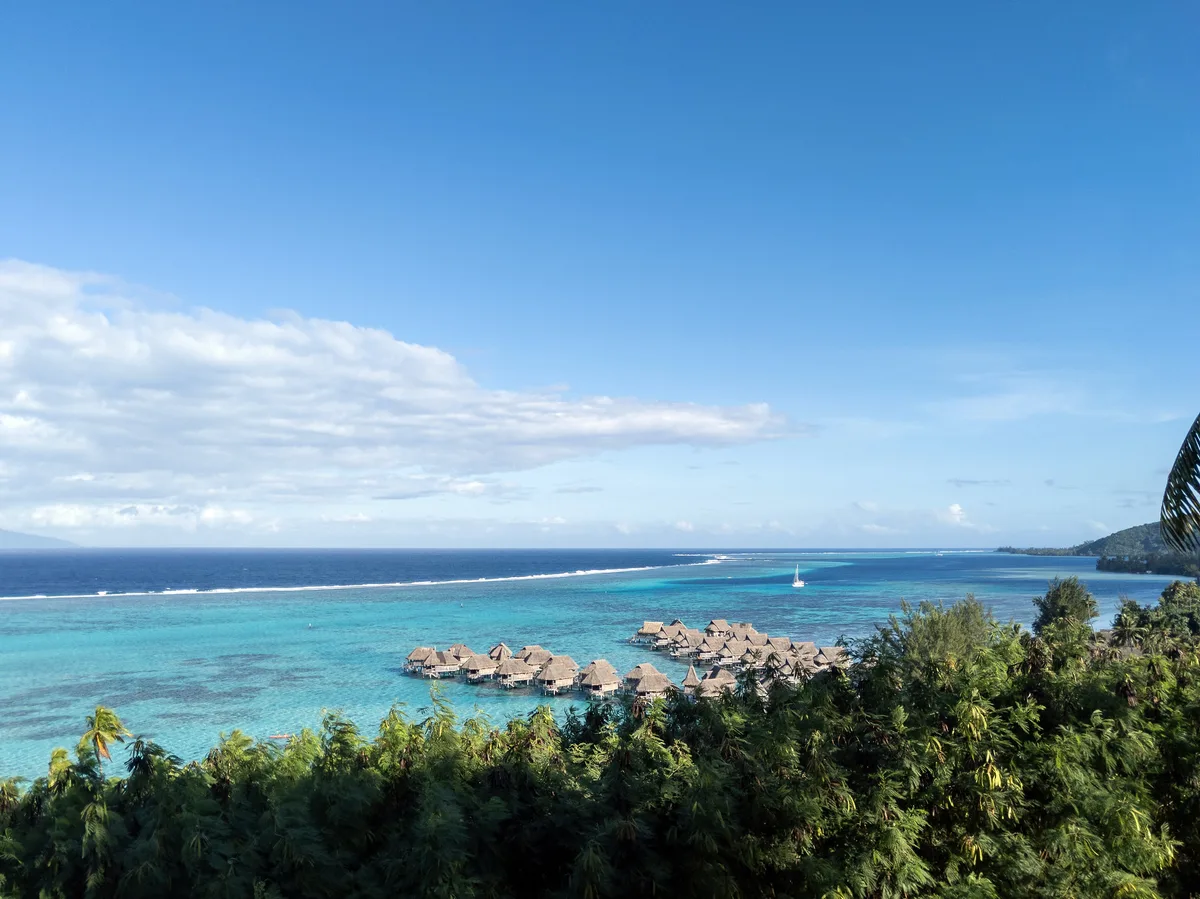Public Beach, Moorea-Maiao, Windward Islands, Französisch-Polynesien — 6