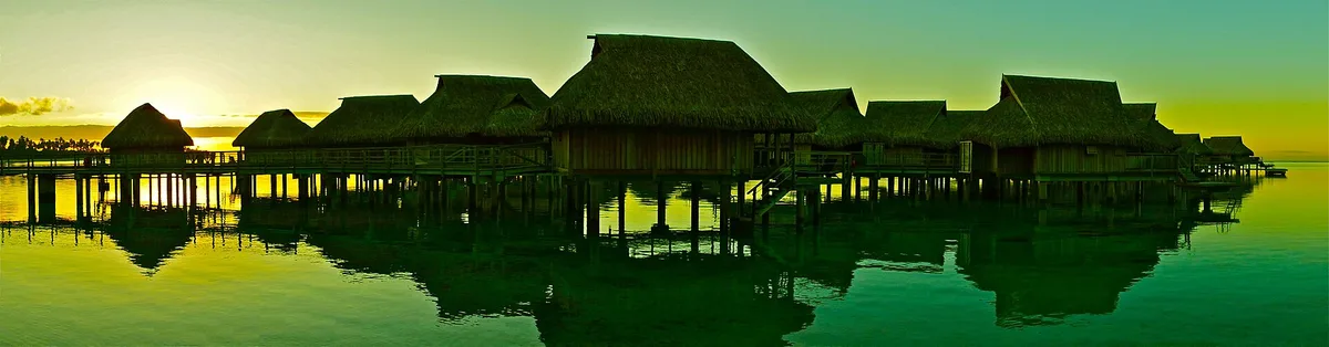 Public Beach, Moorea-Maiao, Windward Islands, Französisch-Polynesien — 5