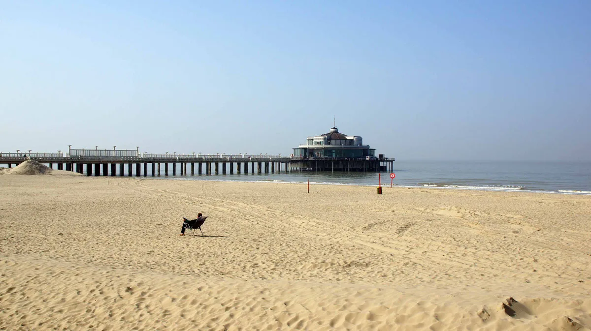 Praia de Blankenberge, Blankenberge, North Sea Coast, Belgium — 2
