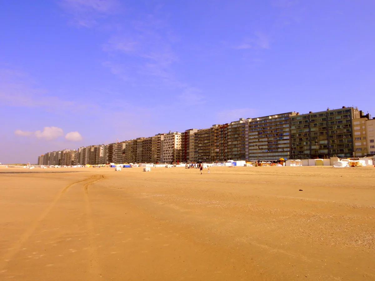 Praia de Blankenberge, Blankenberge, North Sea Coast, Belgium