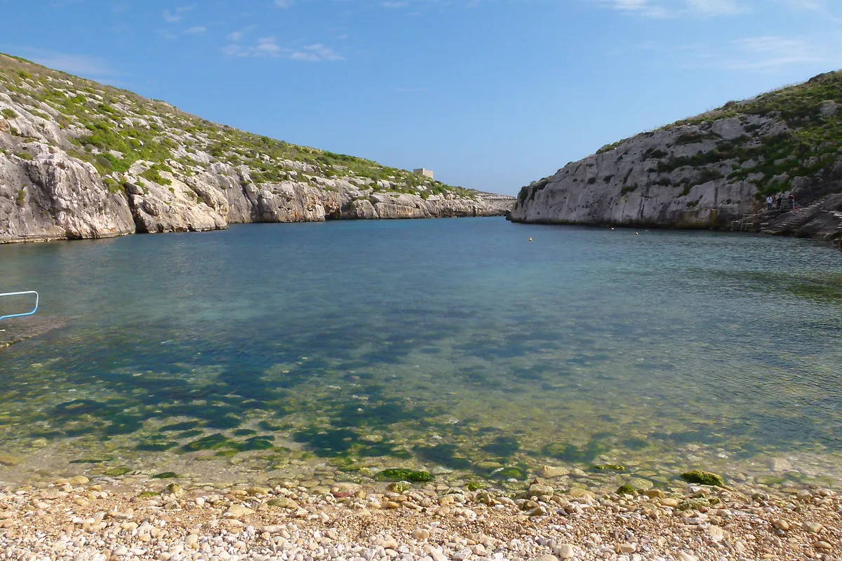 Spiaggia di Mġarr ix-Xini, Xewkija, Maltese Islands, Malta — 2