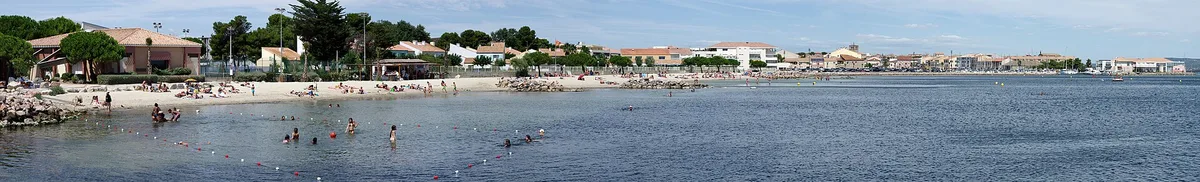 Praia da Plagette, Mèze, Occitanie, França — 5