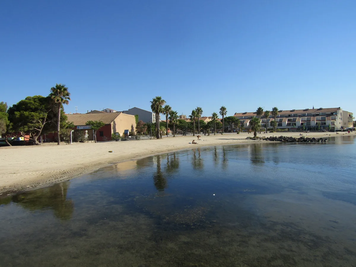 Praia da Plagette, Mèze, Occitanie, França — 3