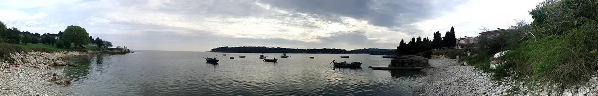 Plage de Stoja, Pula, Istria, Croatie — 2