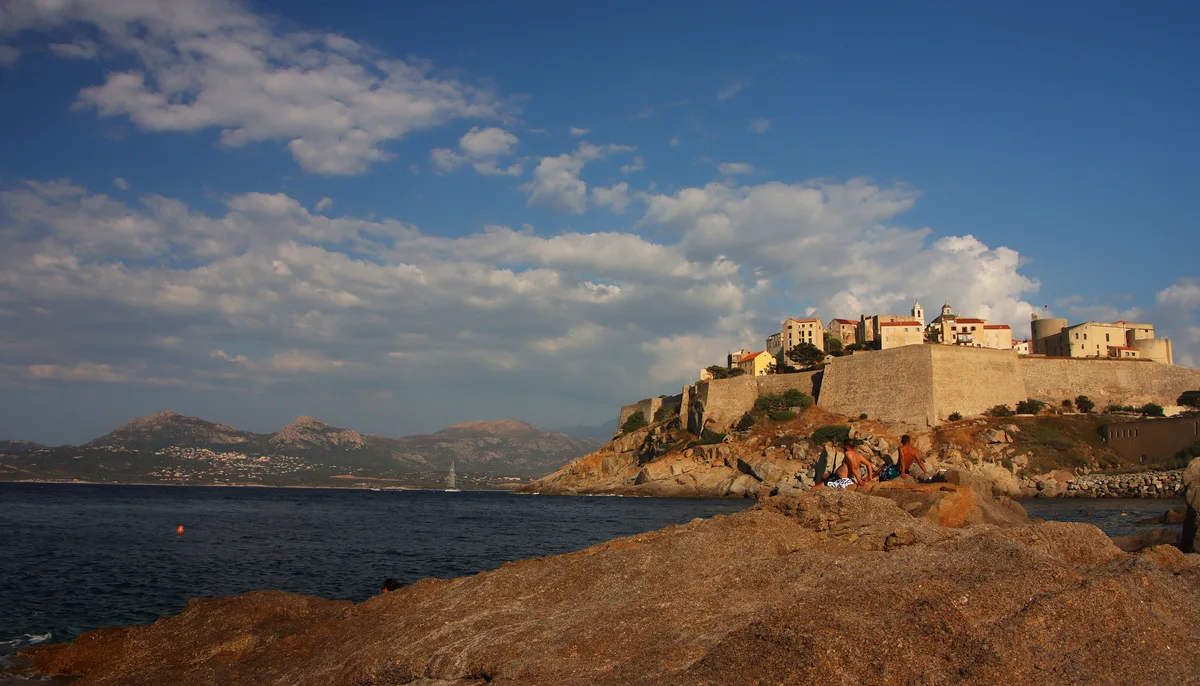 Playa de Calvi, Calvi, Corsica, Francia — 2