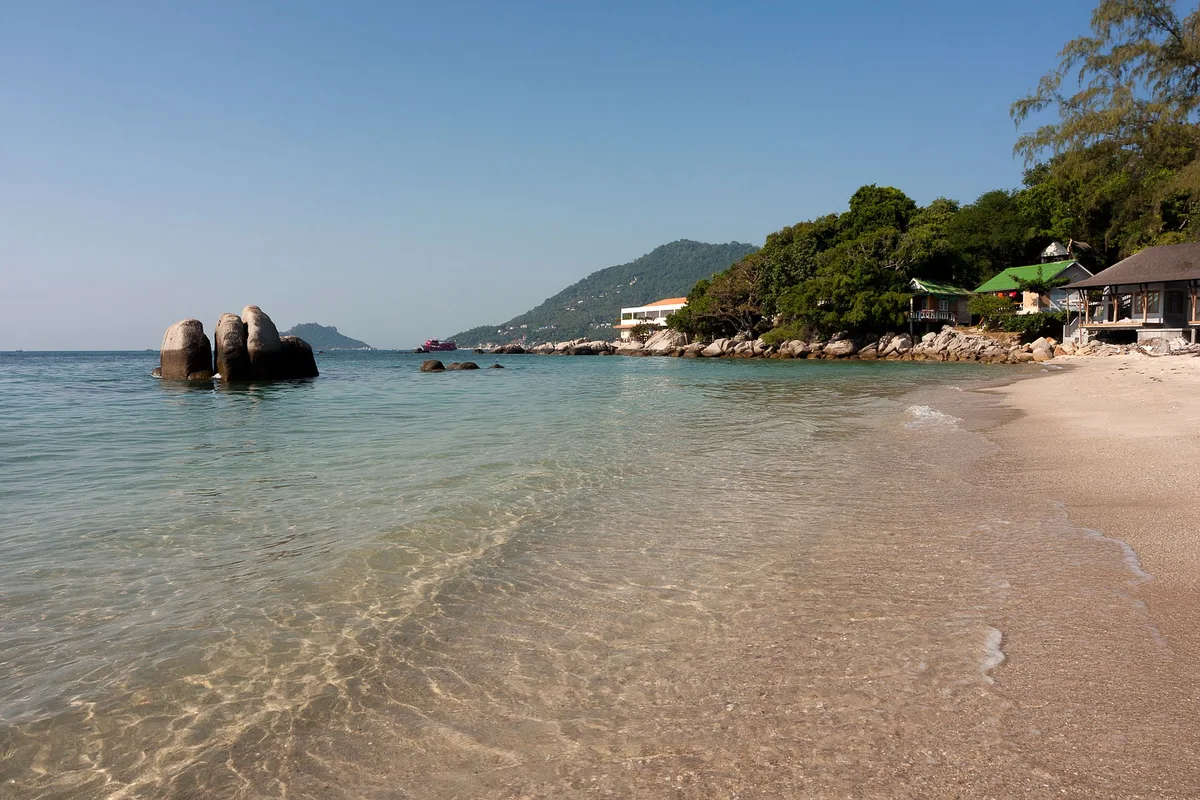 Spiaggia di Sairee, Ko Tao, Gulf of Thailand, Thailandia — 2