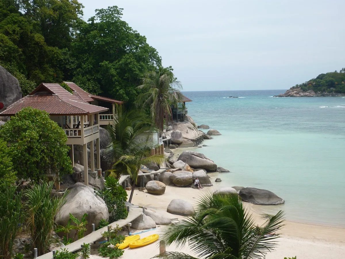 Spiaggia di Sairee, Ko Tao, Gulf of Thailand, Thailandia — 3