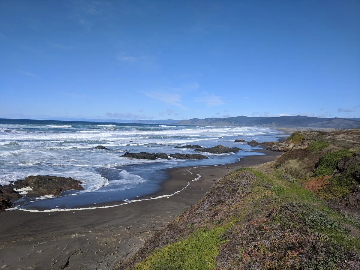 Praia de MacKerricher State Park, Fort Bragg, California Coast, Estados Unidos — 5