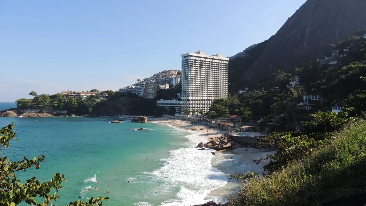 Plage de São Conrado, Rio de Janeiro, Brazilian Atlantic, Brésil — 5