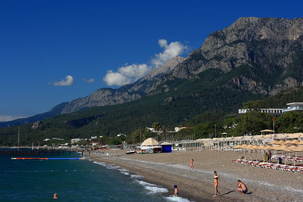 Göynük Beach, Göynük, Turkish Mediterranean, Turkey