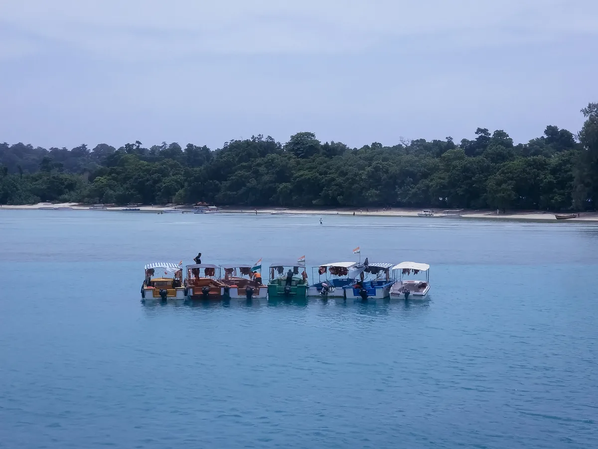 Plage de Bharatpur, Shaheed Dweep, Andaman and Nicobar Islands, Inde — 4