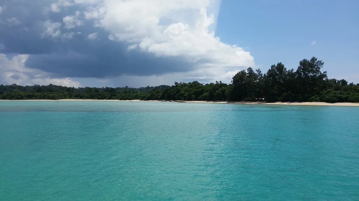 Plage de Bharatpur, Shaheed Dweep, Andaman and Nicobar Islands, Inde — 6