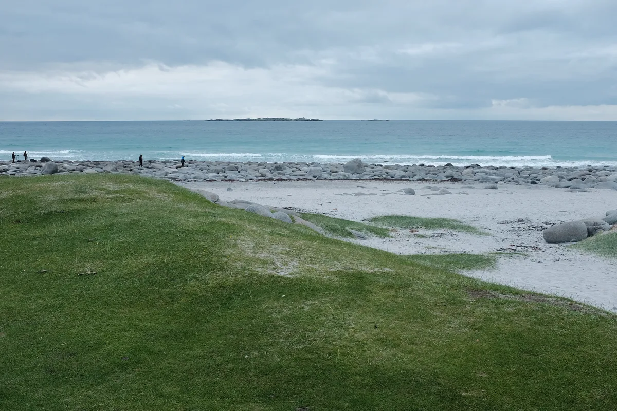 Uttakleiv-Strand, Vestvågøy, Norwegian Sea, Norwegen — 2