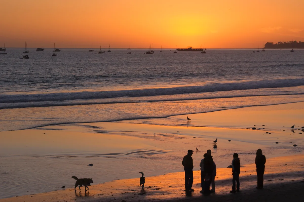 Butterfly Beach, Montecito, California Coast, United States — 3