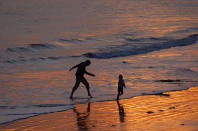 Butterfly Beach, Montecito, California Coast, United States — 2