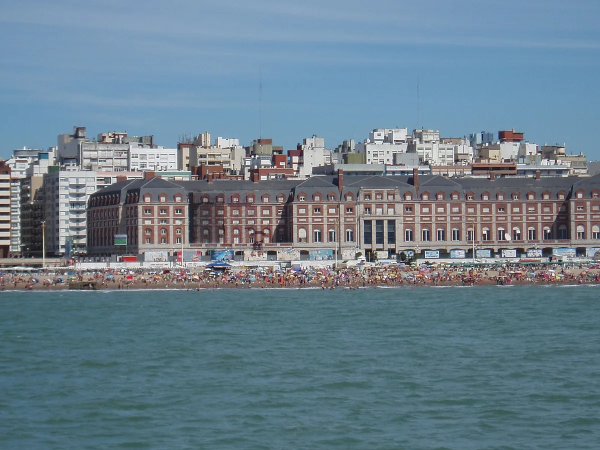 Bristol-Strand, Mar del Plata, Argentine Coast, Argentinien