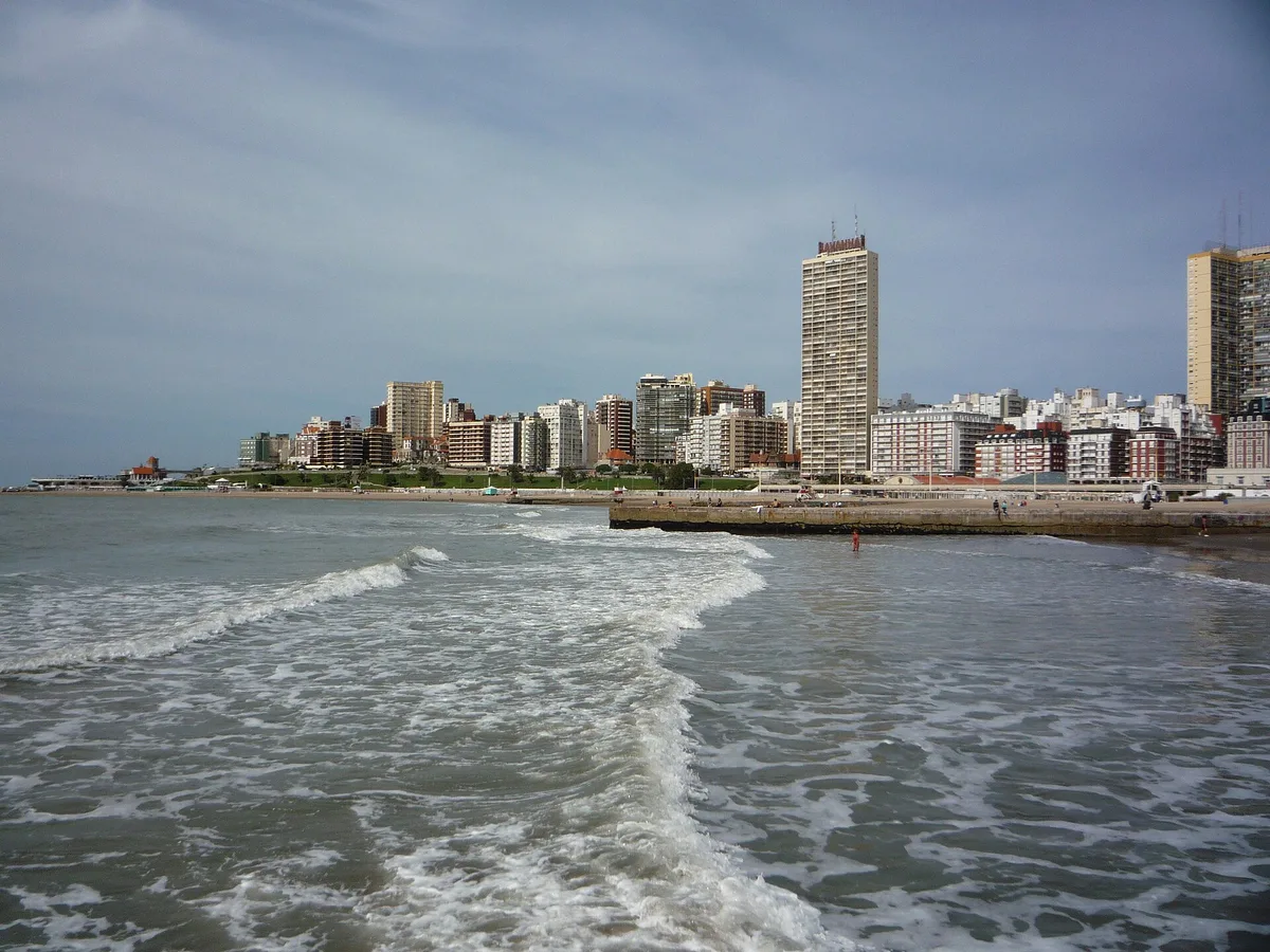 Bristol-Strand, Mar del Plata, Argentine Coast, Argentinien — 4