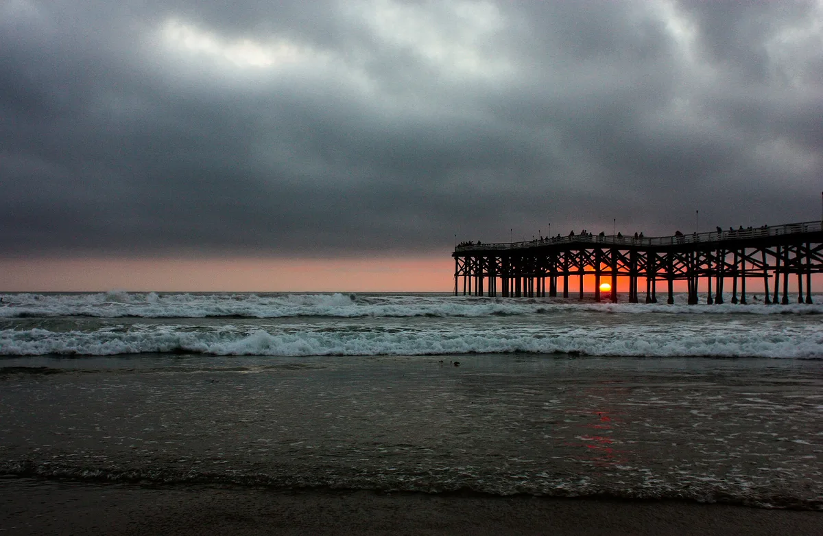 Pacific Beach, San Diego, California Coast, États-Unis