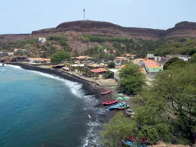 Plage de Fontão, Ribeira Grande de Santiago, Cape Verde, Cap-Vert — 2