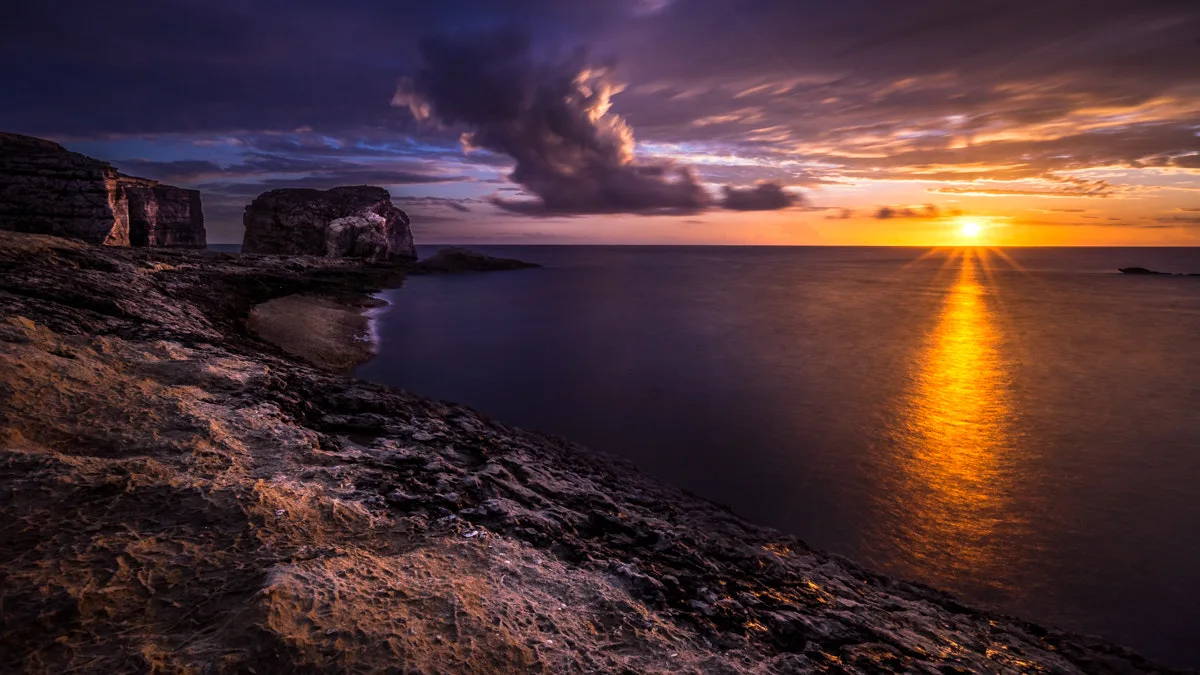 Spiaggia di Dwejra, San Lawrenz, Maltese Islands, Malta — 2