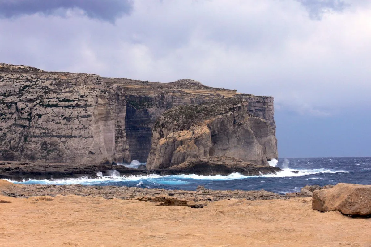 Spiaggia di Dwejra, San Lawrenz, Maltese Islands, Malta — 5