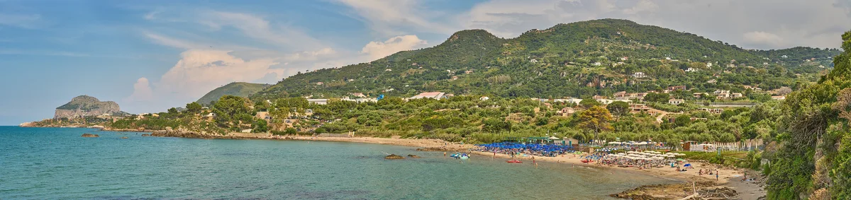 Plage de Mazzaforno, Cefalù, Sicily, Italie — 2